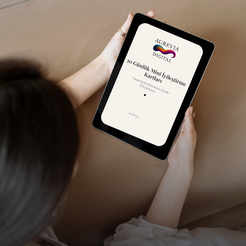 30 Günlük Mini İyileştirme Kartları- Dijital Ürün (PDF)